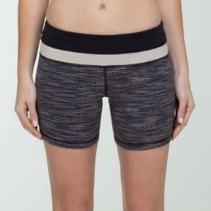 Lululemon Shorts - Multi-Color Greyscale Groove Shorts